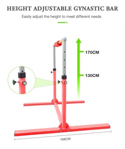 Kids Gymnastics <strong>Bars</strong> Indoor Adjustable 4-Multi Station Multi Horizontal Uneven Parallel <strong>Bars</strong> Flying Rings Gym Equipment
