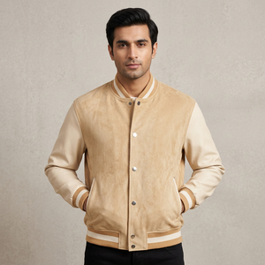 Veste de sport formelle en coton pour adultes et jeunes, coupe confortable, qualité professionnelle, col montant, logo sur le devant - Product Image 1