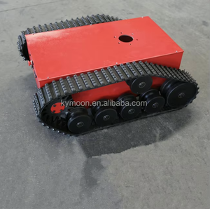 ATV tất cả các địa hình cao su theo dõi khung gầm Robot cao su theo dõi Chassis mini theo dõi tàu sân bay - Product Image 4