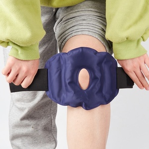 Bandages de compression réutilisables pour thérapie chaude et froide, pour <span class=keywords><strong>genoux</strong></span> et pieds, avec pack de gel froid/chaud, soulagement des douleurs articulaires, arthrite, gonflements, contusions - Product Image 1