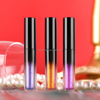 Shimmer Metallic Chameleon Rouge à lèvres liquide Vegan Multichrome Changement de couleur Longue durée Brillant à lèvres magnifiquement étiqueté