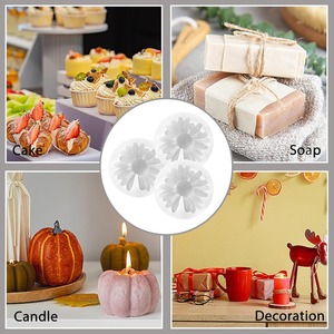 Molde de Silicona con Forma de Flor de Margarita para Velas, Jabones Hechos a Mano, Bombas de Baño, Barras de Loción, Manualidades de Resina, Decoraciones de Concreto - Product Image 4