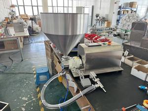 Machine de remplissage automatique en acier inoxydable 304 pour purée de viande, arachides, pompe à rotor servo-moteur, ketchup, confiture, lotion, crème - Product Image 2
