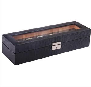 Xem trường hợp hiển thị cho đồng hồ quay số lớn, quà tặng Giáng sinh, xem hộp tổ chức với nắp kính, có thể tháo rời nhung xem gối, - Product Image 2