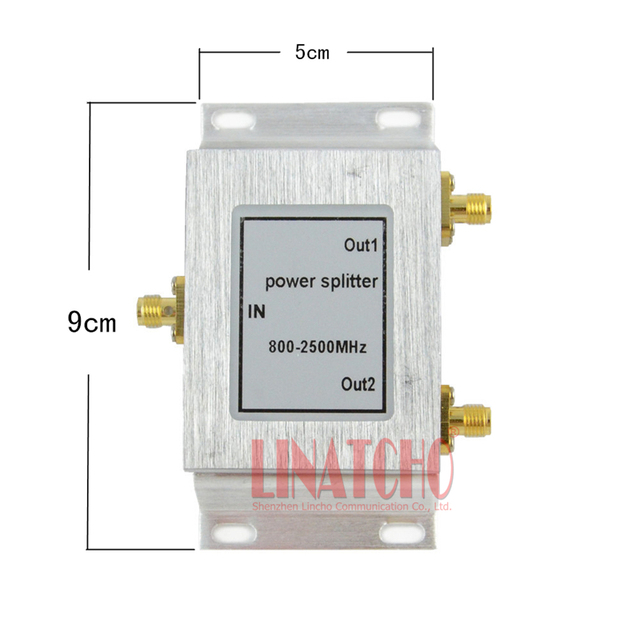 800-2500MHz Dual-Sided for SMA Female Connector RF WIFI Antenna and Power Splitter Telecom Parts