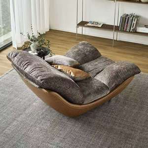 Canapé sectionnel en cuir véritable de designer nordique, fauteuil inclinable, <span class=keywords><strong>chaise</strong></span> <span class=keywords><strong>longue</strong></span>, ensemble moderne pour salon haut de gamme - Product Image 6