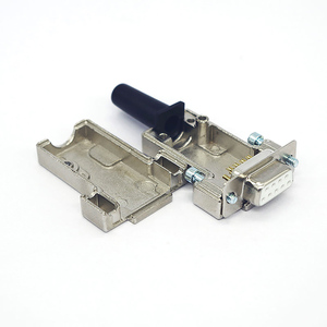 Kim loại nhà ở <span class=keywords><strong>RS232</strong></span> cổng nối tiếp DB9 D-SUB nối Nam Nữ Công suất cao DB 9 Pin Dsub lắp ráp cắm - Product Image 4