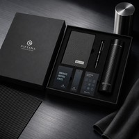 Carnet à couverture rigide en PU personnalisé et stylo A5, 80 feuilles, boîte magnétique, coffret de bienvenue pour employés, coffret cadeau d'entreprise
