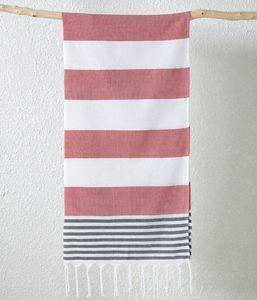 Serviette turque personnalisée avec logo brodé, en gros, pour la <span class=keywords><strong>plage</strong></span>, le bain, le hammam, <span class=keywords><strong>Fouta</strong></span>, <span class=keywords><strong>Fouta</strong></span> de <span class=keywords><strong>Plage</strong></span> - Product Image 4
