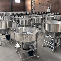 Petite machine à moudre électrique 500 kg monophasée 220-380 V 1,1-4 kW, moteur en acier allié et cuivre pur, mélangeur d'aliments pour animaux (bovins, ovins)