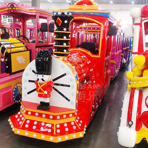 Trenino Elettrico Senza Binari per Bambini a Tema Cartone Animato, Attrazione Divertente per Centri Commerciali, Adatto per Interni ed Esterni - Product Image 5