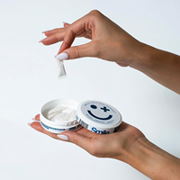 Nouvelles pochettes blanches minces personnalisées sans nicotine pour soins bucco-dentaires, blanchiment des dents, nano-hydroxyapatite de qualité alimentaire avec COA