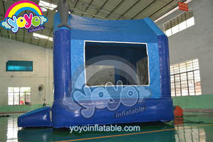Castillo Inflable Infantil con Diseño de Delfines, 13x13, Color Azul, Diseño de Animales Marinos, PVC de Grado Comercial, Centro de Juegos para Niños, Equipo para Fiestas - Product Image 3
