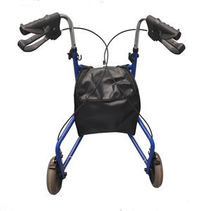 รถเข็นพับได้ 3 ล้อ พร้อมกระเป๋าช้อปปิ้ง - อุปกรณ์บำบัดฟื้นฟู - Product Image 4