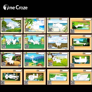 Mur de peinture interactif pour enfants AR, jeu de projection tactile interactif avec divers thèmes de dessins animés et d'anime - Product Image 5