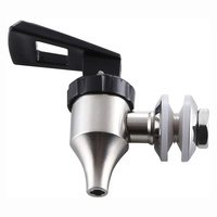 Robinet de vin de robinet de bière en acier inoxydable SS304 à bas prix pour le remplacement du distributeur de boissons à eau prêt à expédier
