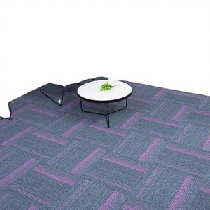 Dalles de moquette modernes antidérapantes à boucles intégrées pour bureaux commerciaux, hôtels, gymnases - Réversibles, adaptées aux animaux de compagnie - Product Image 3