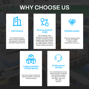 Générateur solaire portable 6000W de qualité supérieure, station d'alimentation de secours haute performance pour camping-car, fourgon électrique, camping, batterie lithium-ion, onduleur sinusoïdal pur pour <span class=keywords><strong>voiture</strong></span> - Product Image 6