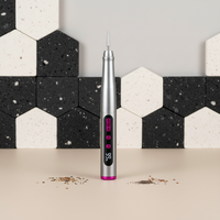 Draadloze hogesnelheids nagelboorpen 35.000 RPM USB oplaadbaar draagbare aluminium penvormige professionele elektrische nagelvijlbit
