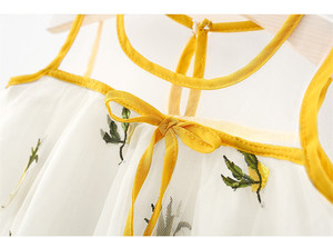 Wholesale Children Baby Cartoon Clothes Muslim Kaftan Hand Embroidery Designs for Baby Dress Made in Korea - Product Image 6