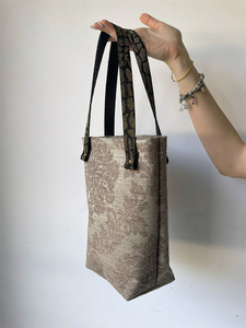 Borsa Mat-b in Materiale Sostenibile PVC e Cotone, Borsa a Spalla Artigianale di Alta Qualità per Donna, Stile Classico Rock per Tutte le Stagioni - Product Image 5