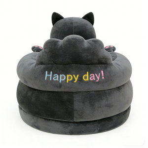 Customized <b>Dog</b> plush baby <b>sofa</b>, Infant sitting support chair, Puppy plush baby seat - Product Image 3