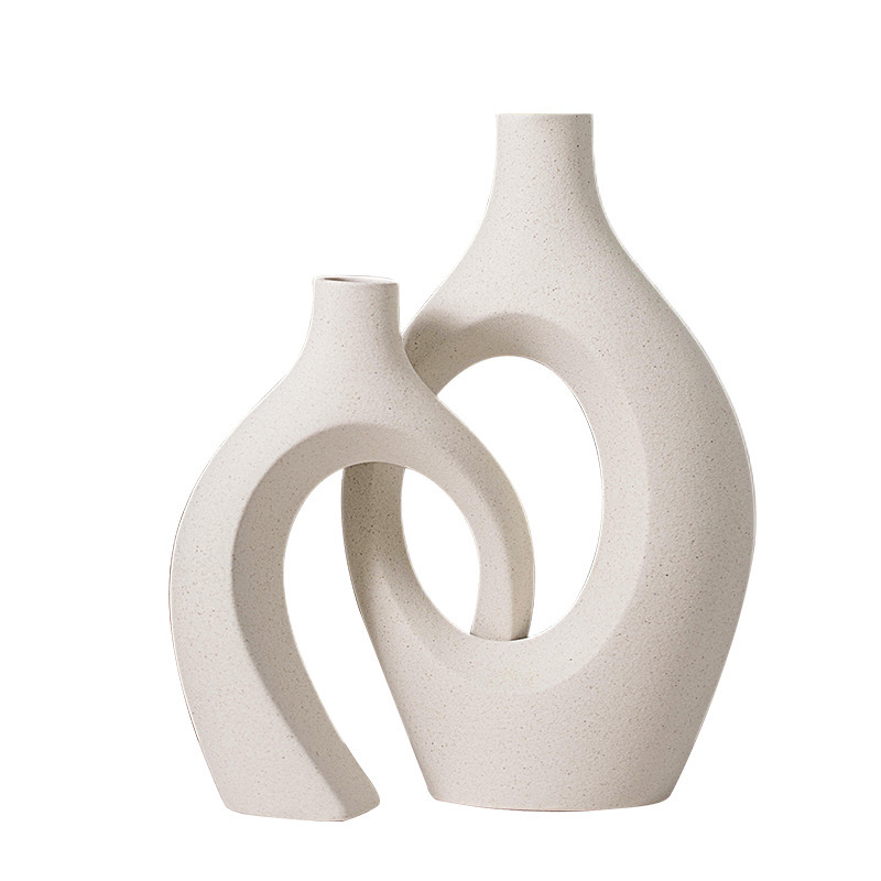 Ceramic Home Flower Vase Design Minimalist