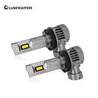 Luxfighter Hochleistungs-Q66 100W 11000lm H4 H7 H11 C6s Mini Plug-and-Play F30 M8 LED-Scheinwerferlampen für Auto, Motorrad und LKW