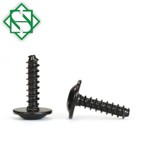 Vis à tarauder Hongsheng M3 à M8, oxyde noir avec finition cirée, fabrication chinoise, acier au carbone zingué, tête ronde Torx
