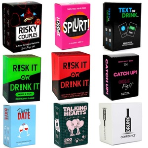 Wowei đầy đủ Tiếng Anh 'rủi ro' thẻ trò chơi vui vẻ đối thoại cho các cặp vợ chồng món quà mới lạ với chất liệu giấy - Product Image 1