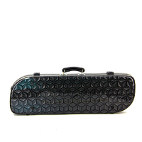 Start54-SOV FRP violon boîte 4/4 personnalité adulte mode diamant motif 3D PVC cuir Piano étui coque dure Anti-collision