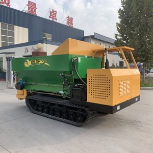 Esparcidor <span class=keywords><strong>de</strong></span> fertilizante granular sobre orugas Nuevo diseño para uso en huertos en montañas y colinas - Product Image 6