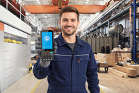 Escáner de Código de Barras Portátil Resistente DT40S Enterprise con Escaneo 1D/2D, GPS, MicroSD de 128 GB, Cámara de 13 MP, Doble SIM, IP67, Android 9