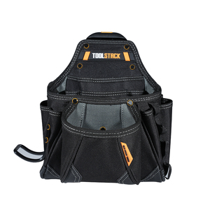 Échantillon gratuit Sac de ceinture de haute qualité Porte-outils avec fixation à la ceinture de travail pour électriciens, charpentiers, menuisiers, constructeurs - Product Image 1