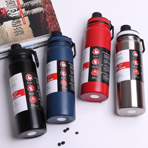 MIDA portátil Color sólido 304 botellas de agua de acero inoxidable moderno viaje coche taza hervidor termos para deportes caliente - Product Image 3