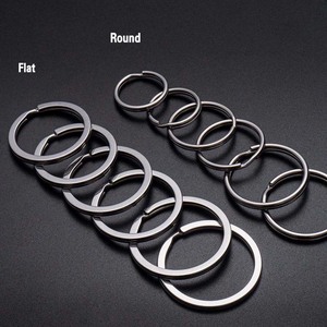 Clip para llavero, anillos redondos para llavero, Clip redondo para mosquetón para llaves, hebilla, bolsos, monederos, ganchos para llavero, anillo artesanal de repuesto Diy - Product Image 3
