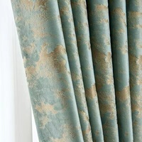 Tissu de luxe imprimé velours bronzé 100% polyester tricoté épais respirant uni pour housse de canapé, rideau, tapisserie et jouets