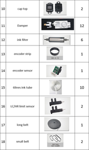 Whole Set Hoson Xp600 Up Grade Conversion Kit Dx5 Dx7 Convert To Xp 600 Doble Printhead Cabezal For Eco Solvent Printer Upgrade - Product Image 5