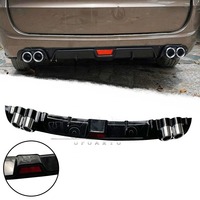 Haosheng Kit de voiture Offre Spéciale d'usine en plastique fibre de carbone style 1 universel pare-chocs arrière diffuseur LED Spoiler inférieur botte lèvre Kit