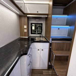 Autocaravana/<span class=keywords><strong>Caravana</strong></span> con Energía Solar, Batería <span class=keywords><strong>de</strong></span> Litio, Inversor, Tanques <span class=keywords><strong>de</strong></span> Agua Gris/Negro, Remolque para Todo Clima - Product Image 6