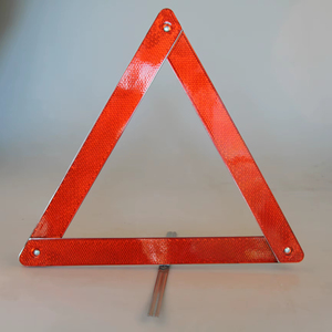 Kit de signalisation triangulaire pliable de haute qualité pour voiture en cas d'accident d'urgence - Product Image 2