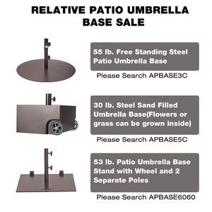 Restaurant <strong>Table</strong> and Chair <strong>Umbrella</strong> Base Parasols Big Size Patio Parasols Beach <strong>Umbrellas</strong> Garden Outdoor <strong>Table</strong> <strong>Umbrella</strong> Modern - Product Image 6