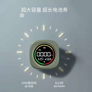 เครื่องตรวจจับคาร์บอนมอนอกไซด์ 90135 แบบพกพาพร้อมการออกแบบช่องอากาศหลายรูสำหรับใช้ในบ้านและตั้งแคมป์กลางแจ้ง - Product Image 2