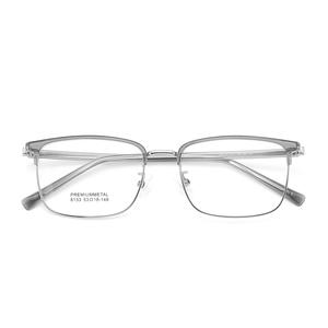 Montures de lunettes en alliage Danyang, métal quadrilatère, unisexe, résistantes à la transpiration, placage IP sous vide, Hiver 2025 - Product Image 3