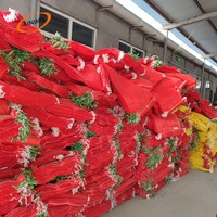 Maroc Algérie Tunisie Afrique du Sud Zimbabwe Malawi 52*85cm Sacs en filet tubulaires circulaires en PP pour l'emballage des oignons Impression