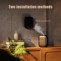 Diffuseur de parfum intelligent mural commercial à deux fluides, contrôlé par application, désodorisant sans eau 400 ml en plastique électrique pour hôtels