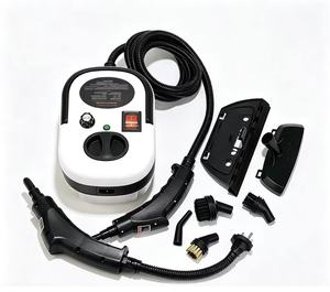<span class=keywords><strong>Nettoyeur</strong></span> <span class=keywords><strong>Vapeur</strong></span> Portable Domestique 5 Bars 1500W Haute Température Autonomie 120 Minutes Nettoyage Profond Sans Produits Chimiques pour Carrelage et Joints de Salle de Bain - Product Image 1