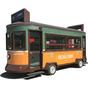 Original Manufacturer Export Custom Mobile Food Truck Night Market Mobile Fast Food Bus For Sale