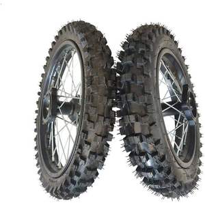 Llantas de Aluminio de Alta Calidad para Motocicletas Todoterreno, 14 Pulgadas, 1.85x14 Pulgadas, con Neumáticos Sin Cámara 90/100-14, Índice de Carga - Product Image 2