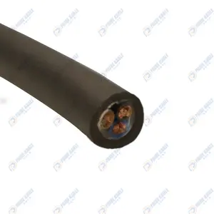 Personnalisé 3 Core 3mm2 Flexible PVC gaine bouclier câble de remorquage câble de chaîne de traînée électrique